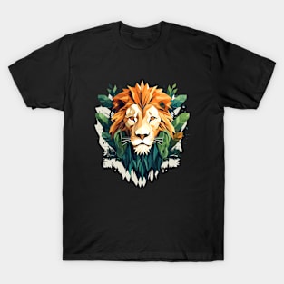 Lion Predator Animal Beauty Nature Wildlife Discovery T-Shirt